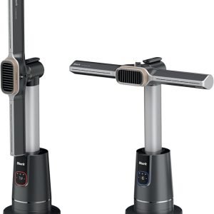 พัดลม Shark TurboBlade: พัดลมตั้งพื้นไร้ใบพัดที่ปรับแต่งได้หลากหลาย หมุนได้รอบทิศทาง ส่ายได้ 180° หมุนเวียนและเป่าลมได้ ปรับระดับเสียงได้ 10 ระดับ + ความเร็ว 10 ระดับ ทำความสะอาดง่าย สีเทาเข้ม รุ่น TF202SWH (สินค้าปรับปรุงใหม่)